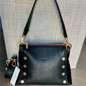 NWT Hammitt Bryant Medium Black with Brushed Gold Hardware